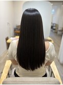 髪質ストレート　お家でも綺麗にまとまる