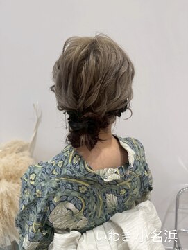 クルム(guleum) ヘアセット/セミディ/シアーカラー//いわき/小名浜