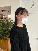 オーシャン(Ocean) 【OceanHair&Life田中愛梨】インナーカラー/ロブ/イヤリングカラ