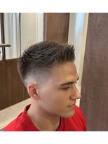 アザーハーフ(Other Half)&nbsp;フェード×アップバング　フェザーアップスタイル！