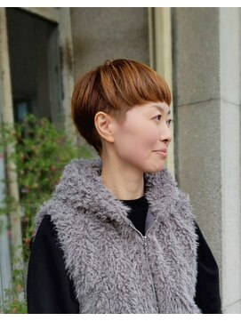 ラウンドマッシュショート