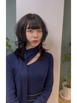 ハッシュカット/レイヤーカット/韓国レイヤー