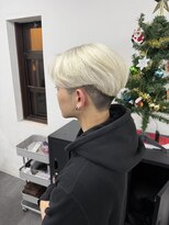 セレーネヘアー 難波店(Selene hair)&nbsp;ホワイトベージュ/ホワイトカラー/ハイトーンカラー