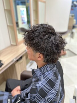 Ash 浦安店【3月16日オープン（予定）】 ウルフ×波巻きスパイラルパーマ