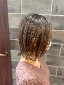 ルーム リシェール 南越谷店(Room RICHAIR) 前髪/マッシュウルフ/インナーカラー/北越谷/パーマ/ショート