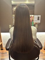 縮毛矯正・髪質改善カラー専門店 AMI a BELL Haru-Ru【4月14日OPEN(予定)】 天使の輪】潤い溢れるキレイ髪ストレート×髪質改善ケア