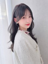 カシュカシュ 表参道(cache cache)&nbsp;ゆれる髪の毛/グレージュカラー/中華美人/中華風美人/くびれヘア