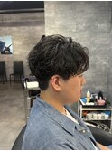 緩めシャドウパーマ