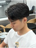 アップバング/フェザーパーマ/フェード/ツイスト/men's