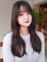 アグ ヘアー イロア 都島店(Agu hair iroa) 《Agu hair》黒髪韓国風ゆる巻×numberA.トリートメントオイル