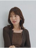 大人艶髪x切りぱなしボブ/スタイリング楽ちん