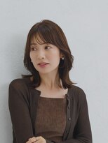 リュール バイ ヘッドライト 北千住店(lueur by HEADLIGHT) 大人艶髪x切りぱなしボブ/スタイリング楽ちん