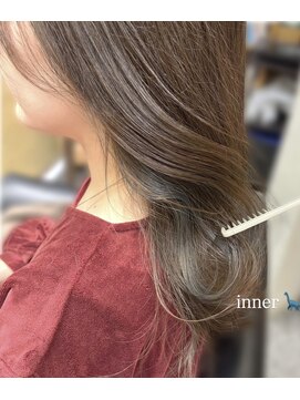 ゼロヘアー ガーデン(zero hair GARDEN) インナーカラー