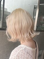ヲタク 渋谷 代官山 恵比寿(wotaku.)&nbsp;ホワイトブロンドハイトーンブリーチケアブリーチトリプルカラー