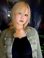 .elice 心斎橋 ダブルカラー/ウルフレイヤーカット【9/1NEWOPEN(予定)】 ショートウルフホワイトグレージュミニウルフオリーブグレージュ