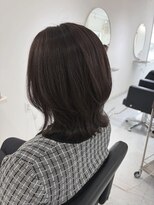 ミルメルシー(Mille mercis)&nbsp;暗め透明感カラー/6トーングレージュ/くびれレイヤースタイル