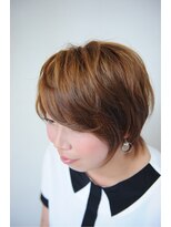 サロン ド ハル salon de HARU&nbsp;大人かわいい斜めバンクボブ
