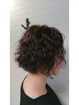 ヘアー ガーデン アンジュ(hair garden Ange) ミディアムボブパーマ