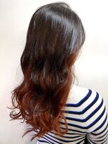 アッド バイ ケーツー(add by K-two) ブラッドオレンジ×インナーカラー/心斎橋&難波&堀江&新町