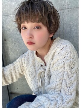 マージュ ギンザ(marju GINZA) 丸みマッシュショート/ことりベージュ