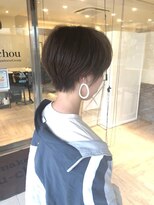 ヘアメイク シュシュ(Hair make chou chou) ショートアッシュブラウンネオウルフ30代40代