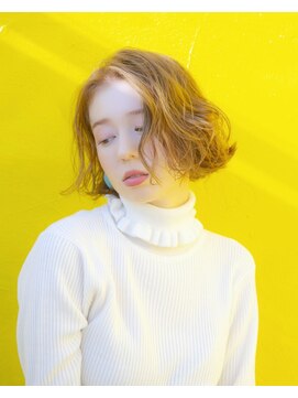 レーヴバイロンド 仙台(Reve by Lond) 抜け感ショート　ニュアンスパーマ