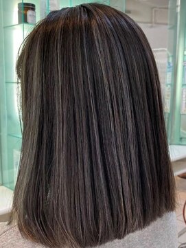 ミューズ 新小岩店(HAIR&NAIL MUSE) ハイライトカラー　グレージュ　ダークグレージュ