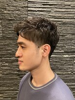 プレミアムバーバー 表参道店(PREMIUM BARBER produce by HIRO GINZA) ツーブロックアップバンクショートパーマ