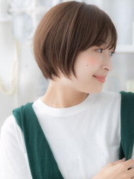 カバーヘア 上尾西口店(COVER HAIR) ニュアンスカラー暗髪前下がりマッシュボブTb4上尾20代30代40代!