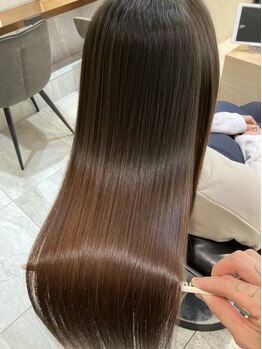 プラム 銀座店(plum ginza)の写真/［銀座］高品質トリートメント、TOKIOから選ばれたサロンのみ扱える『TOKIO LIMITED』髪質改善、ケアに特化