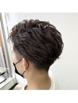 ゼロ(Zero)&nbsp;【Zero那須塩原/大田原】束感短髪ツーブロック刈り上げマッシュ