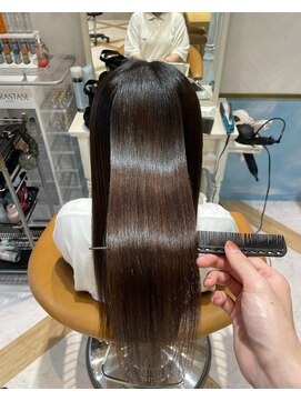 ロンド ストラーダ 心斎橋(Lond strada) 大人ガーリーロング×美髪【髪質改善/縮毛矯正】