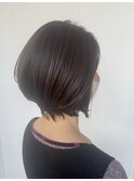 30代/40代/50代/アースカラー<UHair>小顔ナチュラルショート