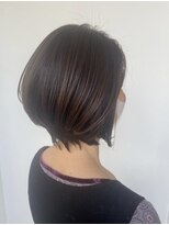ユウヘアー 本山店(U Hair) 30代/40代/50代/アースカラー<UHair>小顔ナチュラルショート