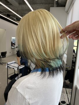 エゴル ナゴヤサカエ(ENGOL NAGOYA SAKAE) 抜きっぱなし/エンドカラー/ハイトーンカラー/ハイトーン