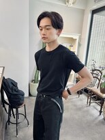 デヴェロペ(Devellope.)&nbsp;メンズカット　センターパート