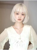 【TAIKI NOGUCHI】抜きっぱなしホワイトブロンド