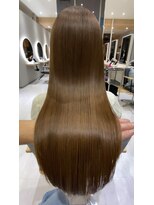 ジーナ 福岡天神(Zina)&nbsp;Premium髪質改善トリートメント × Caramel Beige