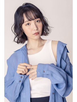 スノードロップ 荻窪(Snowdrop) 前髪/アンブレラカラー/こなれミディ/イメチェン/ウェーブパーマ