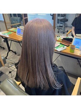 ビス ヘア アンド ビューティー 西新井店(Vis Hair＆Beauty) 20代30代大人可愛いダブルカラーブリーチハイトーンカラー
