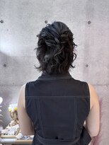 ボニー(Bonnie) 華やかハーフアップ