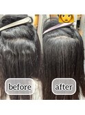 髪質改善/縮毛矯正/美髪/艶髪/弱酸性縮毛矯正/美髪ストレート