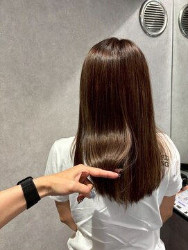 ウル バイ ドット(ulu by dot.) 【仁藤】髪質改善トリートメント/ショコラブラウン