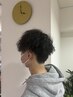 【メンズ】カット＋特殊パーマ（ツイスト/スパイラル）＋クイックTR