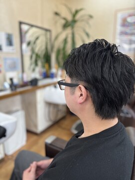 昭美館 部分パーマ