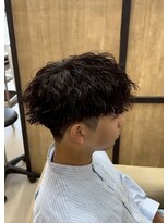 メンズギフト(men's GIFT)&nbsp;メンズツイストスパイラルマッシュツーブロック刈り上げ