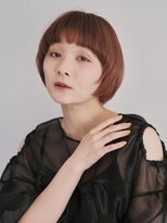 シエカ(CIECA.)&nbsp;ウェーブショート/セクションカラー/マッシュラインカール