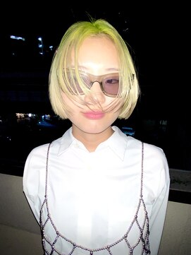 ハビット (habitt) デザインカラー難波/ボブカット難波/ケアブリーチ難波