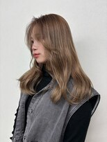 コルク バイ マグ 松本駅前(COLK by Mag) 冬の小顔◎透明感ロングレイヤー×ミルクティーグレージュ