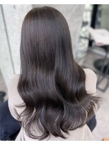 ルート 南堀江(route)&nbsp;オリーブグレージュ/髪質改善/艶髪/イメチェン/前髪カット/堀江